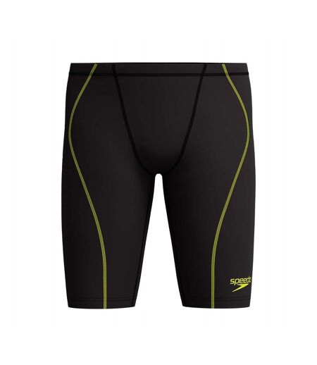 Mens Fastskin Hyperspark Stitched Jammer Shorts Black Speedo