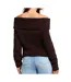 Pull marron femme morgan bogo-2