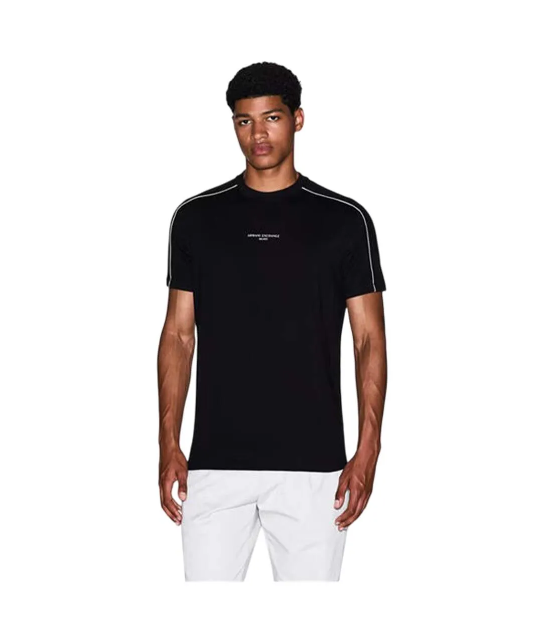 T-shirt Homme Noir Armani Exchange-1