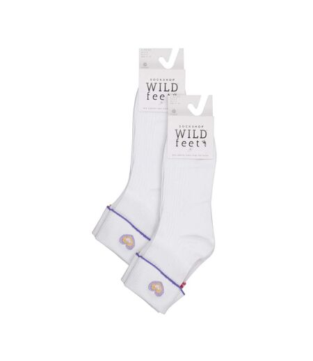 Wildfeet - 6 Paires Femme Chaussettes Chaudes Polaire Thermiques Coton