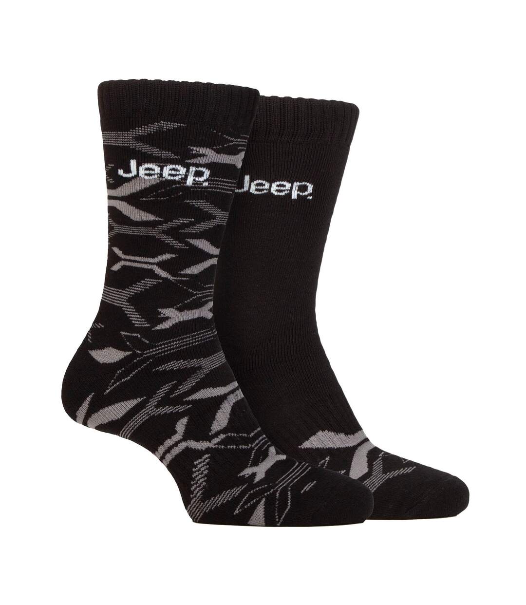 2 Pairs Breathable Cushioned Bamboo Work Boot Socks - Heavy Duty Ribbed Socks-1