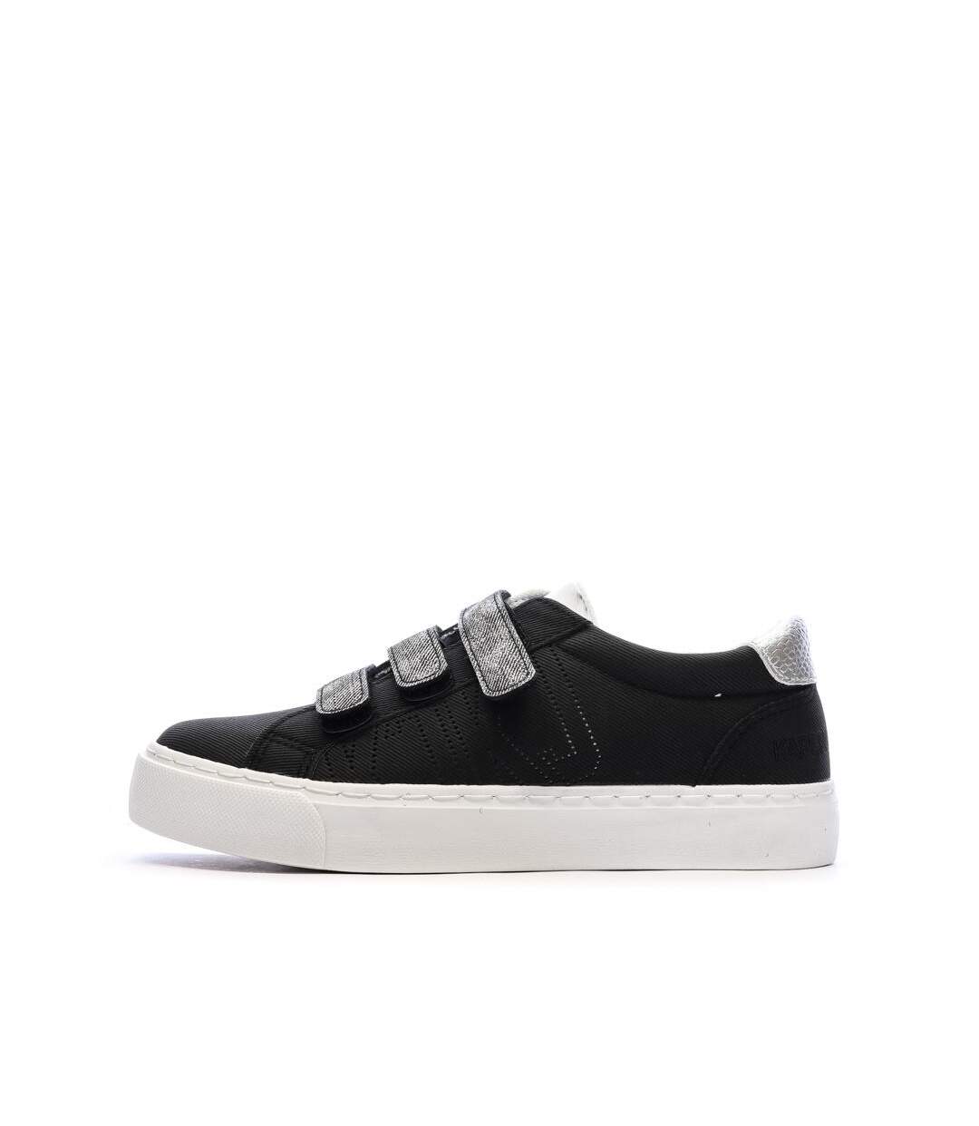 Baskets noir femme kaporal tippyk-1
