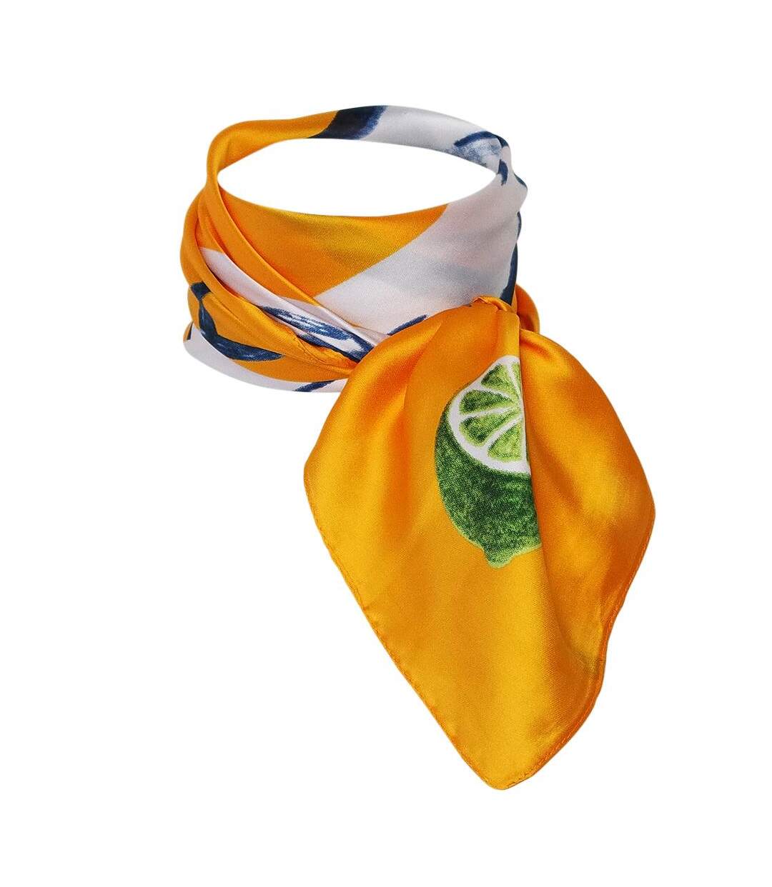 Foulard polysatin POISSONS