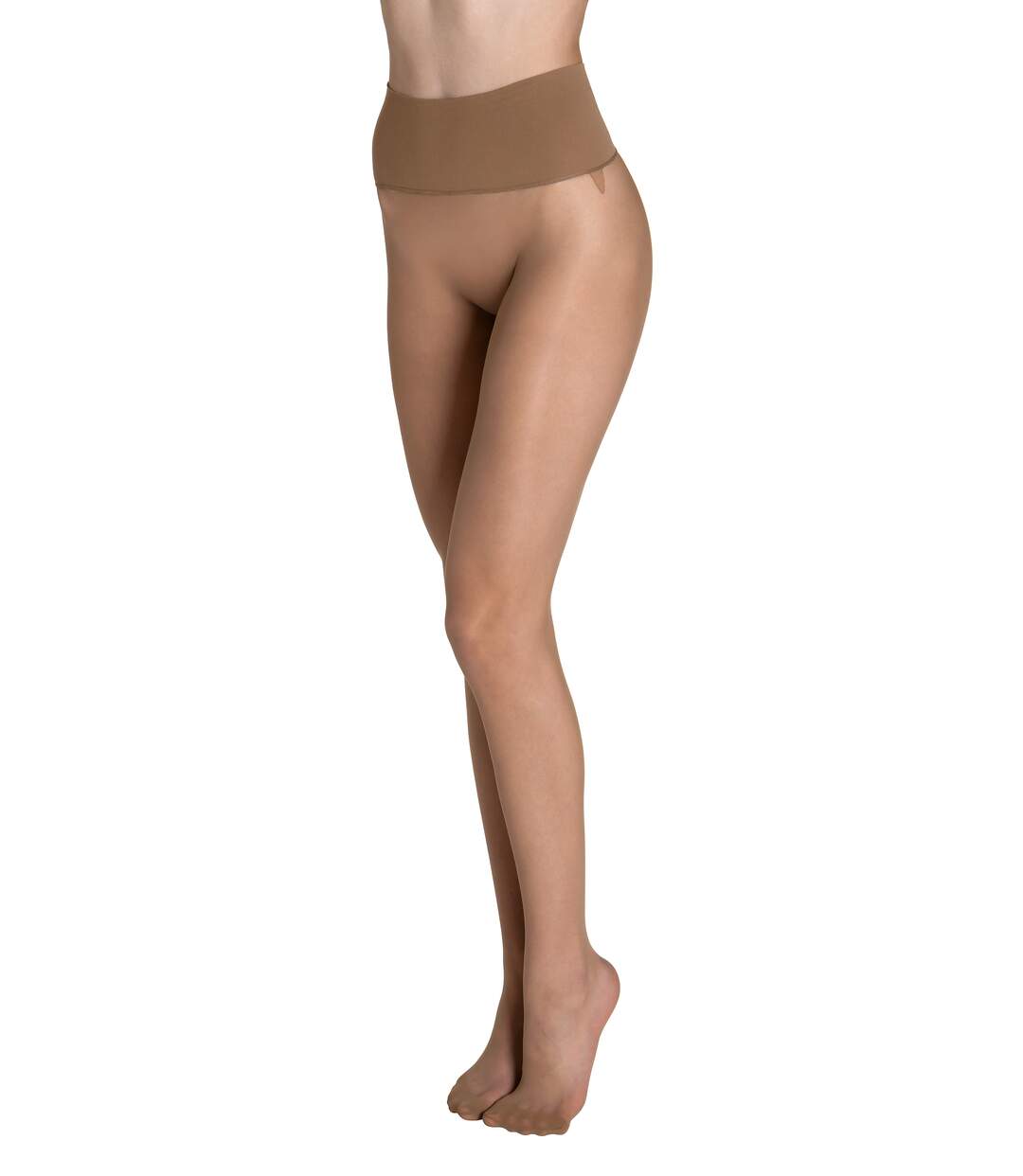 Collants 15 DEN sans coutures ceinture 10cm Invisible Lisca