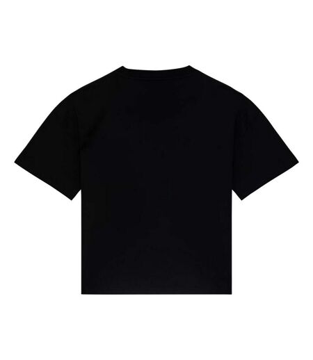Womens/ladies Oversized T-shirt Black Native Spirit