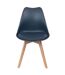 2 Chaises design scandinaves rembourrées Cocooning