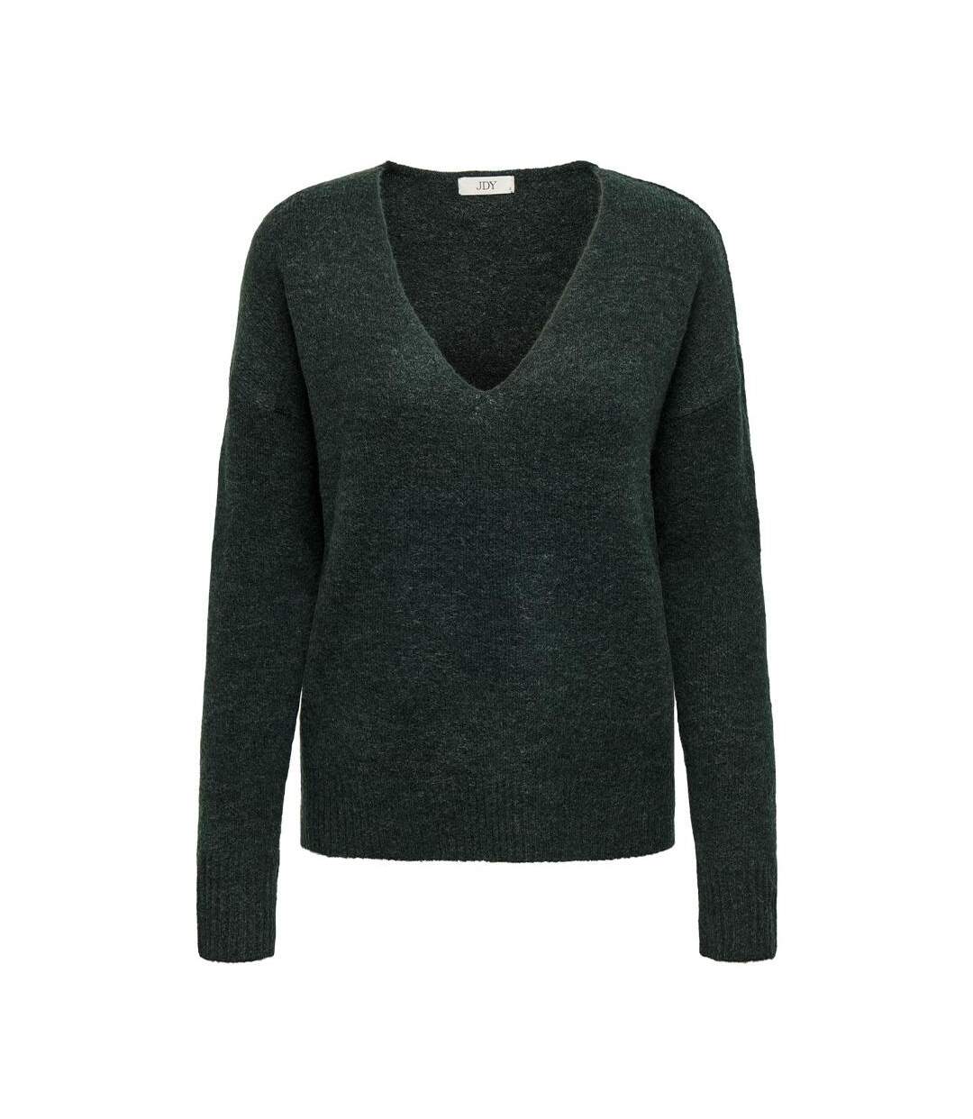 Pull gris anthracite femme jdy elanora-2