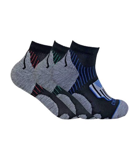 3 Paires Chaussettes Cyclisme Homme Sport Basses