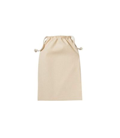 Sac à cordon 30 cm x 25 cm beige pâle Nutshell