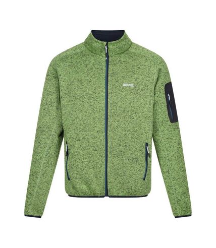 Veste polaire newhill homme vert piquant / bleu sarcelle foncé Regatta Regatta