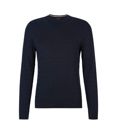 Mens T-lenny Sweatshirt Dark Blue Boss