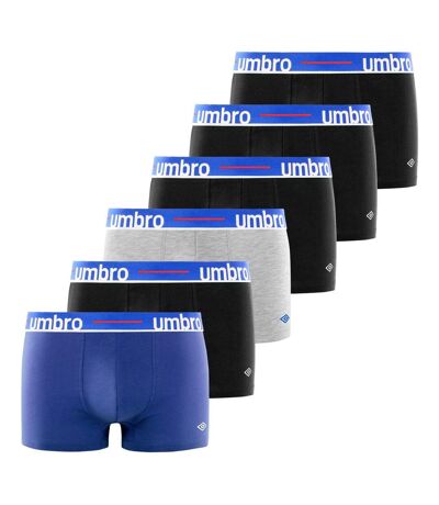 Lot de 6 Boxers coton homme Line Class Umbro