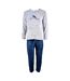 Pyjama Homme Long SWEET SECRET J2084 POLAIRE MARINE-1