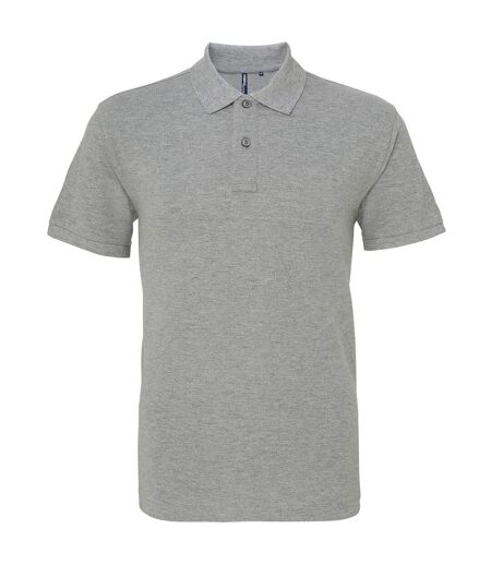 Polo Homme Gris Chiné Asquith & Fox
