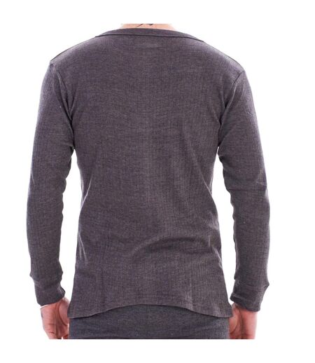 T-shirts Manches Longues Homme Gris Keanu