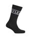 Mens Ackley Crew Socks Black Lyle & Scott-3