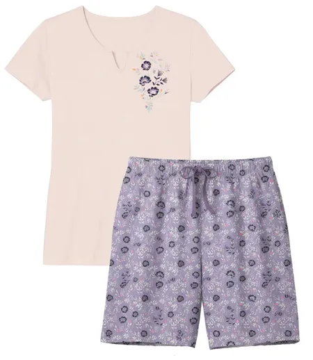 Le Pyjashort Estival en Coton