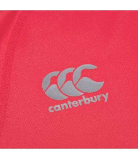 Mens Small Logo Super Light T-shirt Flag Red Canterbury