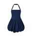 Womens/ladies Halter Neck Mini Dress Navy AmyLynn-2