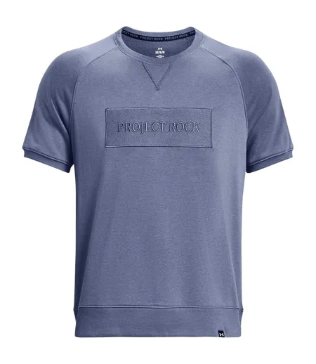 T-shirt Project Rock Homme Bleu Under Armour