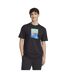 T-shirt Motif/style Graphique Homme Noir Adidas-1