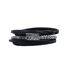 Bracelet noir geographical norway 315124 - taille unique-1