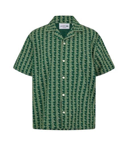 Haut De Pyjama Motif/style Géométrique Homme Vert Lacoste
