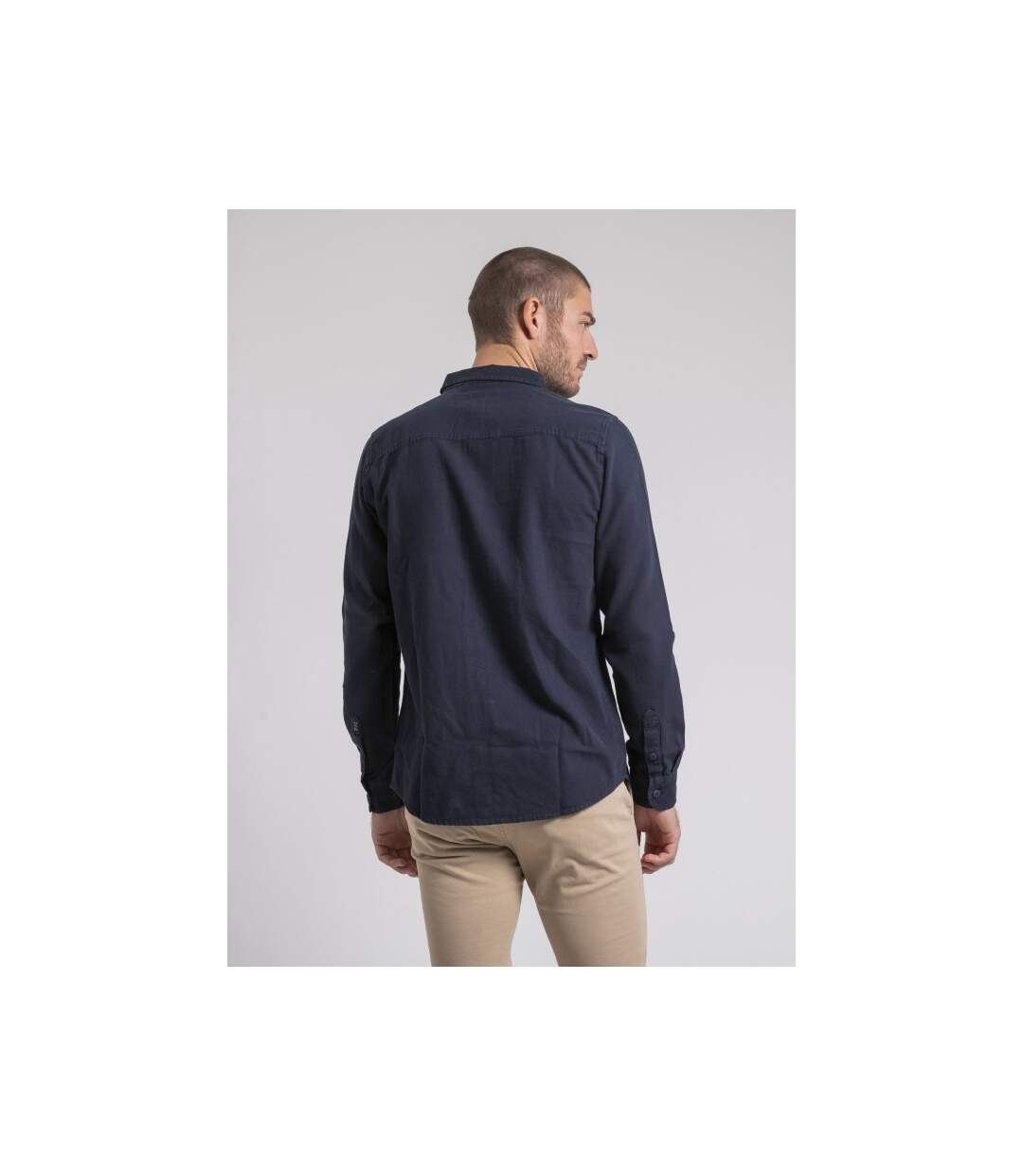 Chemise manches longues pur coton TAMORIS-2