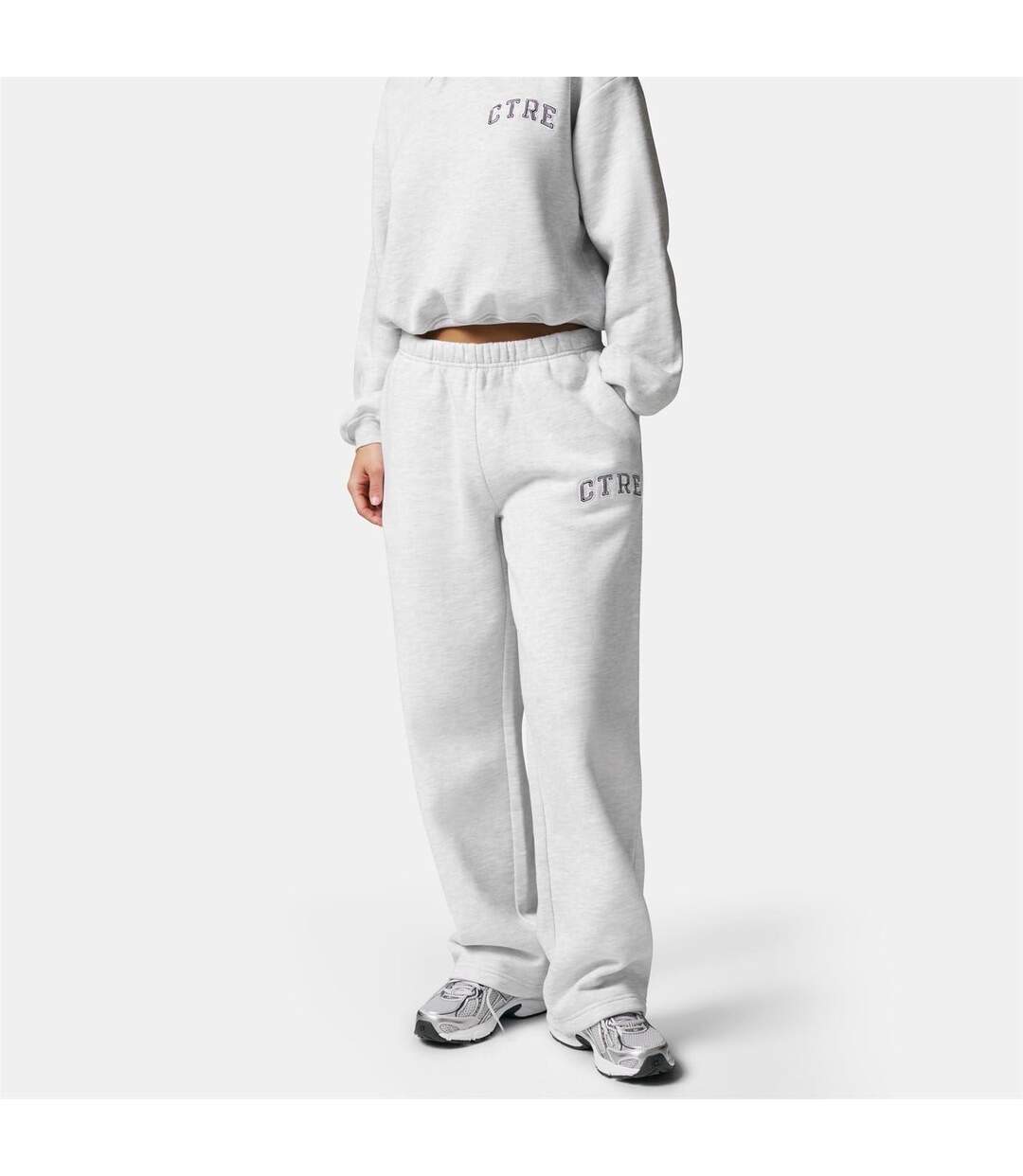 Pantalon De Jogging Ctre Femme Gris Couture Club-3