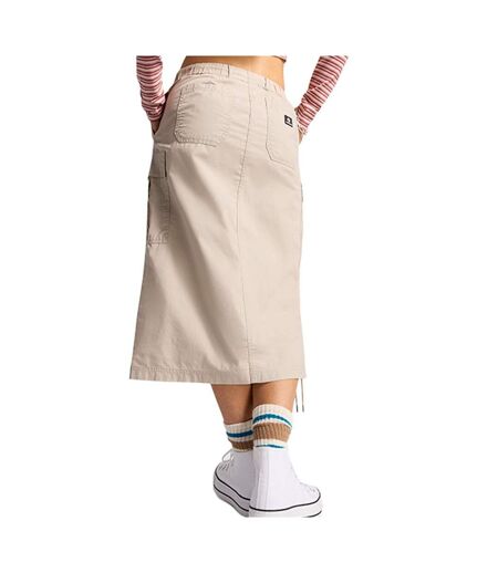 Jupe beige femme converse long