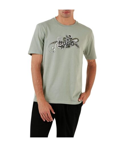 Mens Dulive T-shirt Light Green Hugo