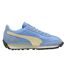 Womens/ladies Easy Rider Suede Trainers Blue Yellow Puma-1