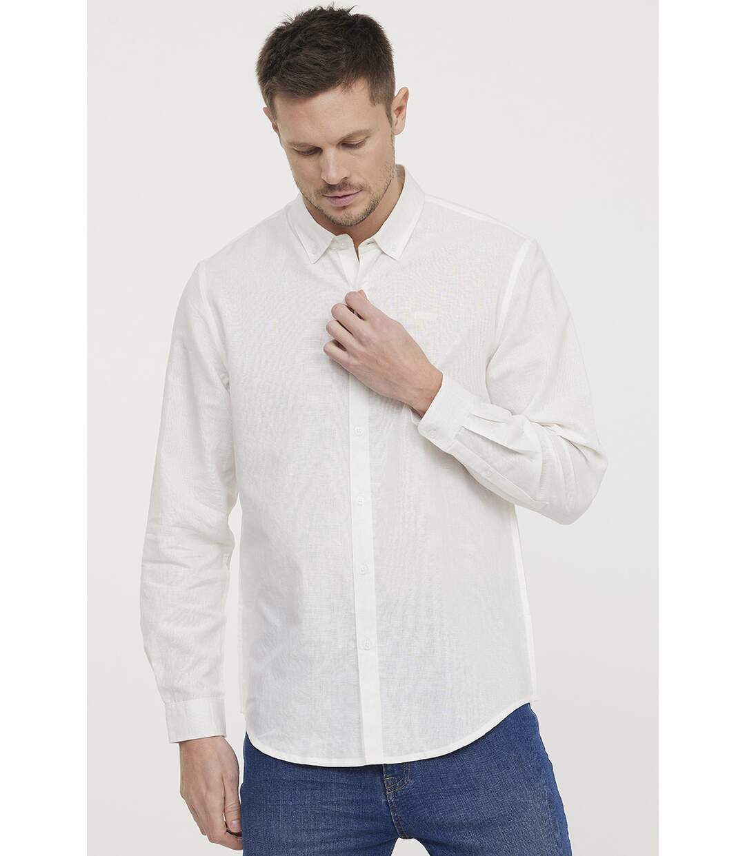 Chemise manches longues coton regular DUKO-2