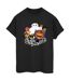 Disney Femme/Les femmes Big Hero 6 Baymax Group Manga Cotton Boyfriend T-Shirt (Noir) - UTBI15764-1