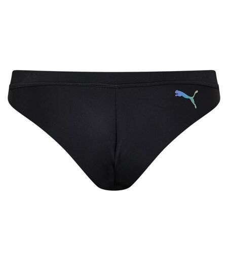 Womens/ladies Sporty Brazil Bikini Bottoms Black Puma