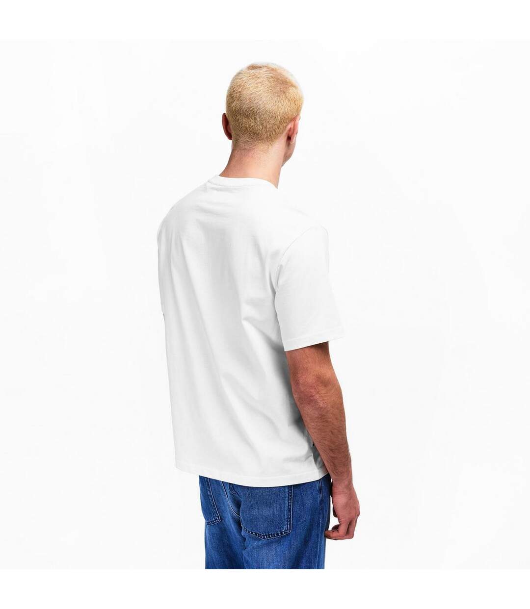 Mens Logo T-shirt White Aquascutum-3