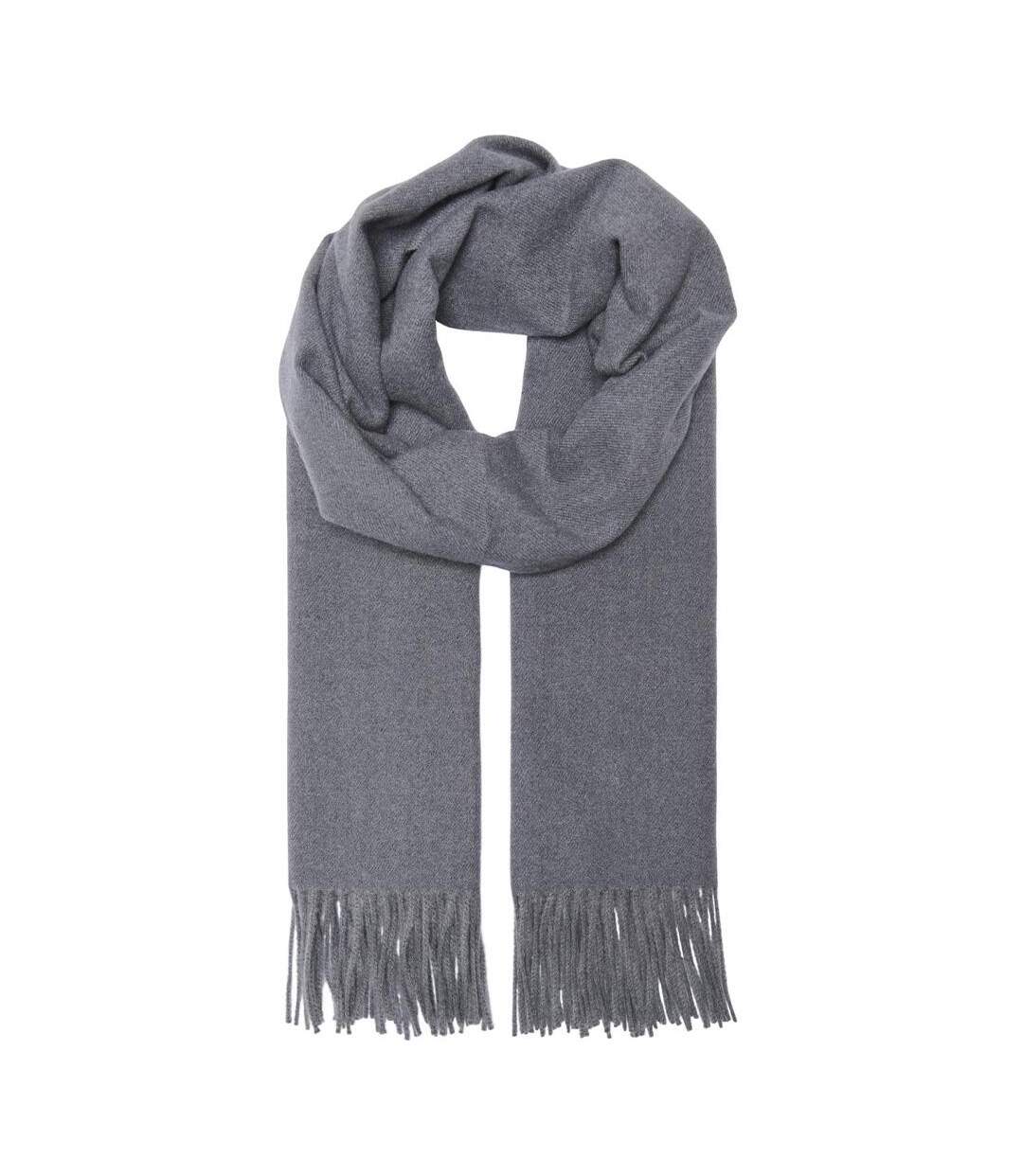 Écharpe grise femme only lastrid-1