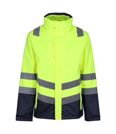 Mens 3 in 1 high-vis jacket yellow/navy Regatta