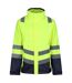 Mens 3 in 1 high-vis jacket yellow/navy Regatta