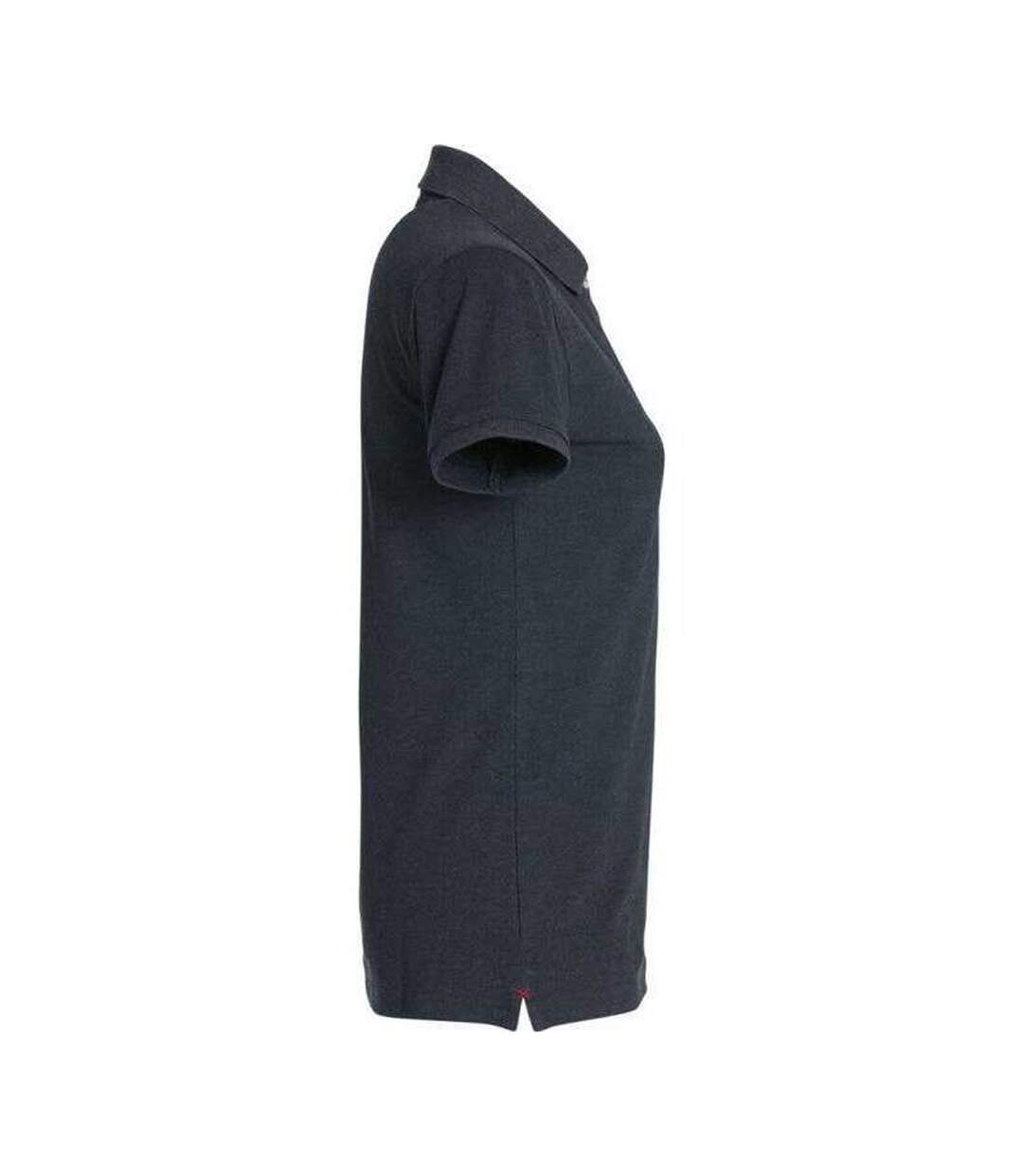 Polo Premium Femme Anthracite Clique-4