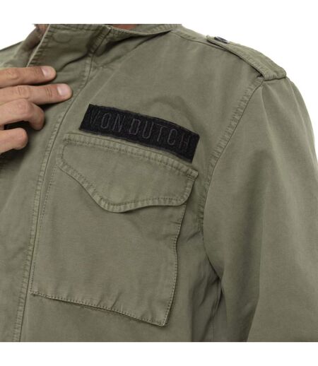 Veste militaire homme en coton avec patch Field Vondutch