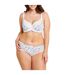 Slip grande taille bleu Colombe-2