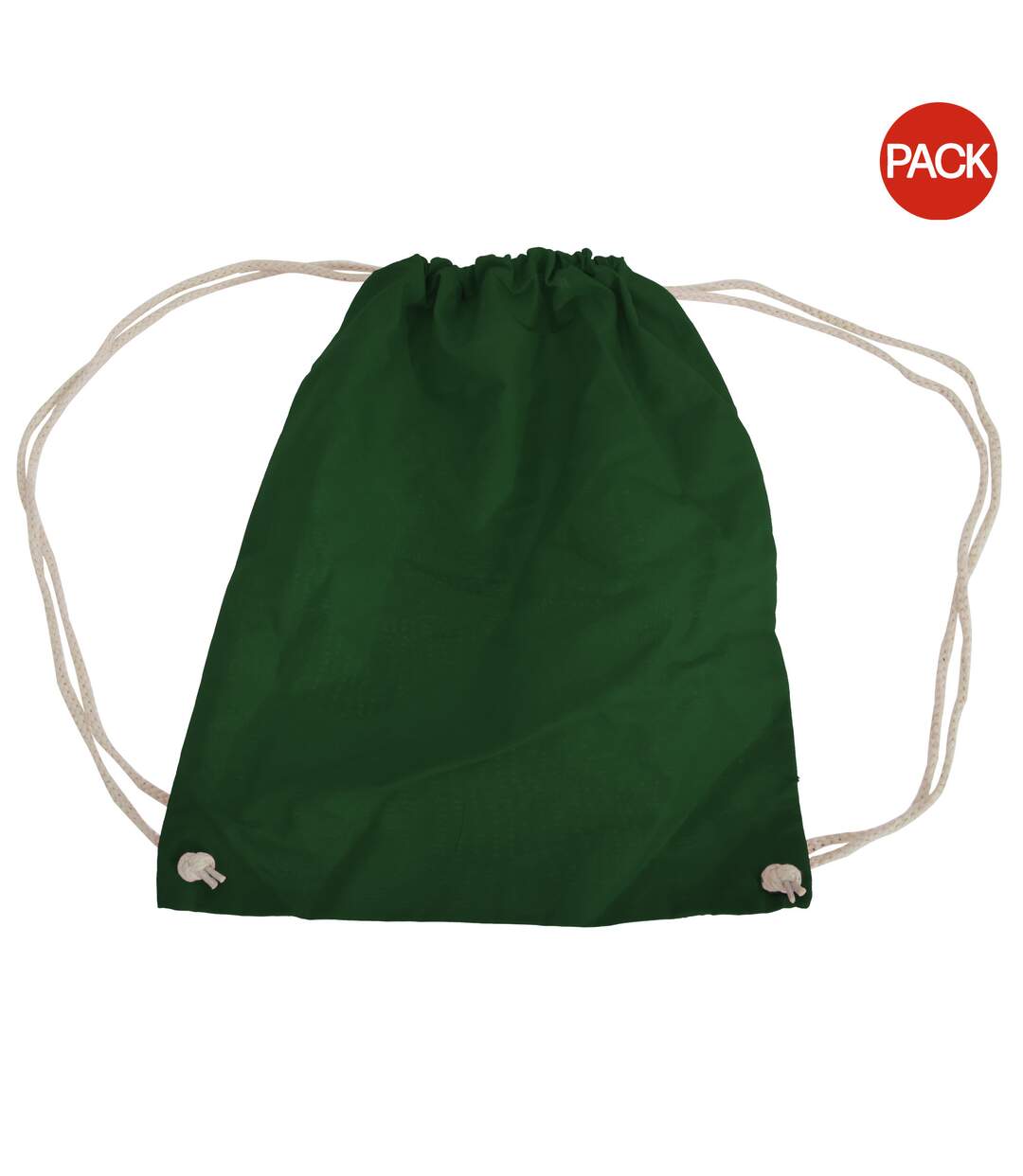 Lot De 2  Sac De Gym 12 Litres Taille Unique Vert Bouteille Westford Mill-1