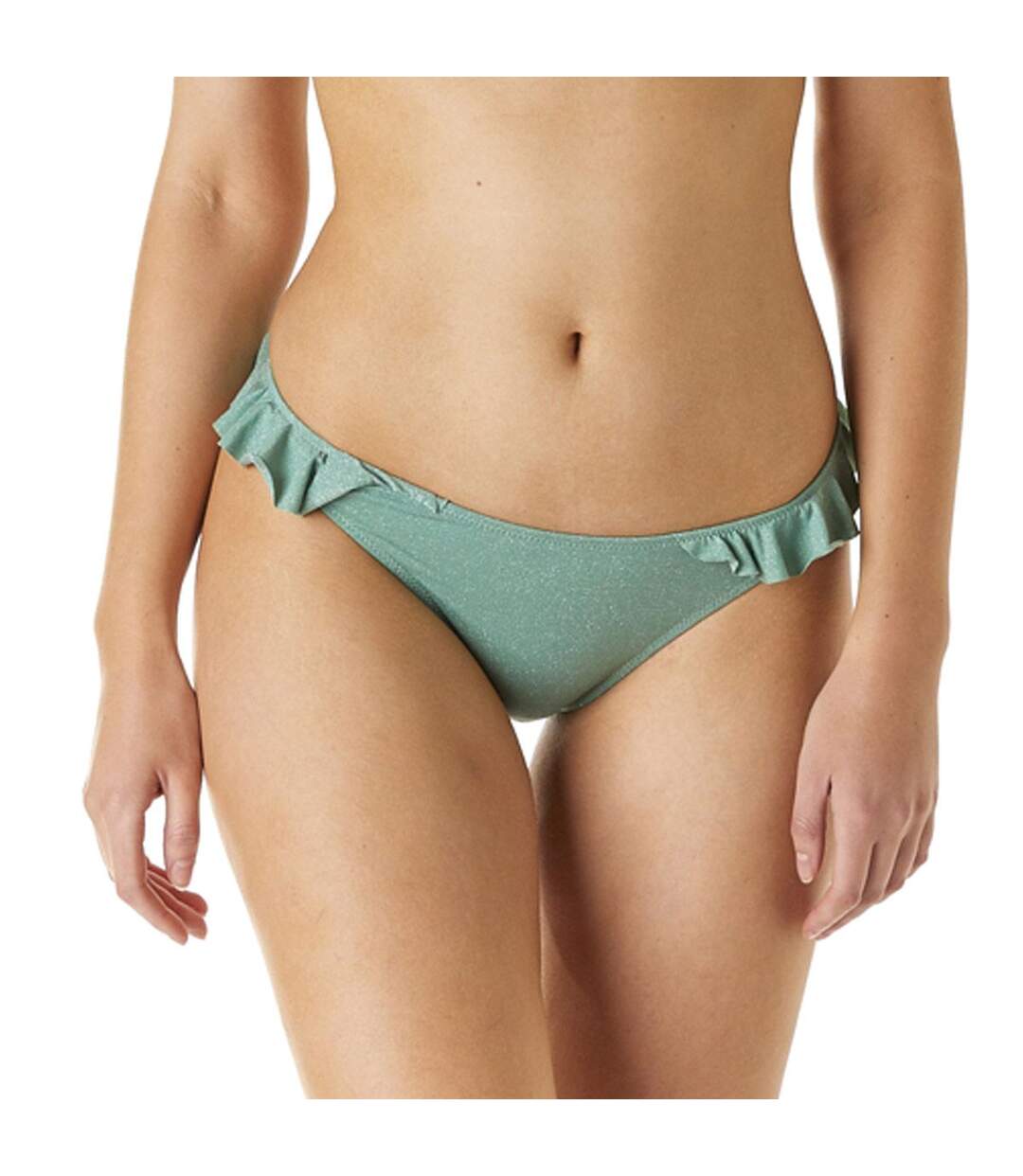 Slip de bain tanga vert CARNAVAL-2