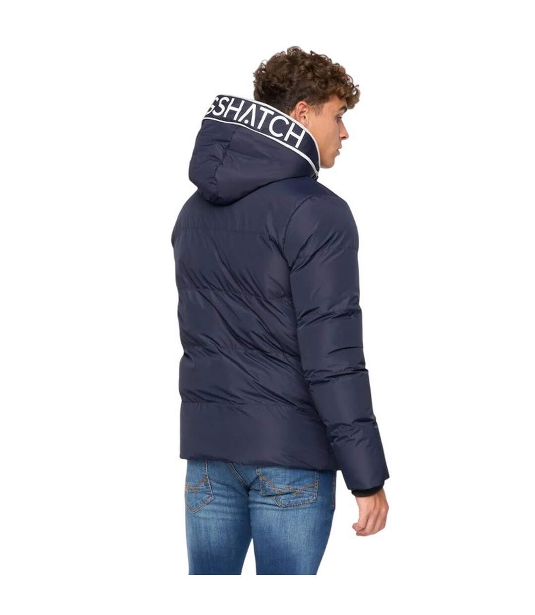 Veste sandbox homme bleu marine Crosshatch Crosshatch