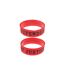 The Lone Ranger Defender Of The Justice Rubber Bracelet (Red/Black) (One Size) - UTBN5929