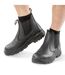 Unisex adult kane leather safety dealer boots black WORK-GUARD by Result