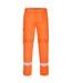 Portwest Mens Bizflame Plus Panelled Work Trousers (Orange) - UTPW1076