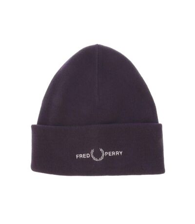 Bonnet homme violet Fred Perry
