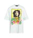 Unisex Adult My Home Is In My Head Bob Marley T-shirt White DSquared2-2